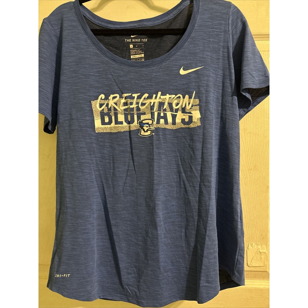 NWOT Nike Toronto Blue Jays Dry Fit T Shirt Unisex Size L Blue Baseball Team MLB
